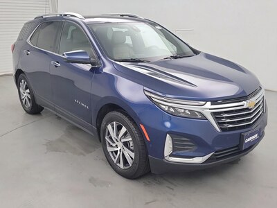 Blue 2022 Chevrolet Equinox Premier