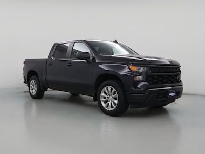Gray 2022 Chevrolet Silverado 1500 Custom