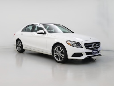 White 2018 Mercedes-Benz C300