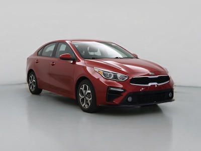 Red 2021 Kia Forte LXS