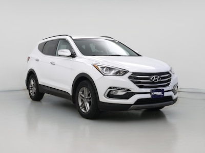 White 2018 Hyundai Santa Fe Sport