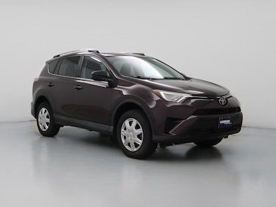 Red 2017 Toyota RAV4 LE
