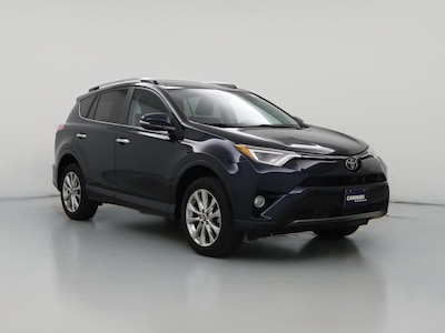 Blue 2017 Toyota RAV4 Platinum