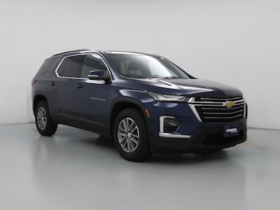Blue 2022 Chevrolet Traverse LT Cloth