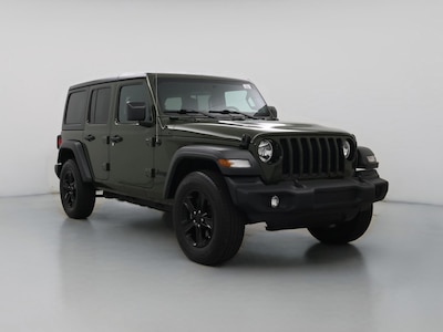 Green 2023 Jeep Wrangler Unlimited Sport Altitude