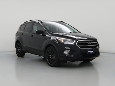 Black 2017 Ford Escape SE