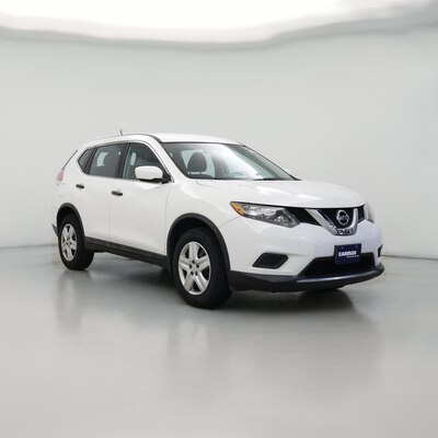 White 2016 Nissan Rogue S