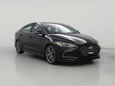 Black 2018 Hyundai Elantra Sport