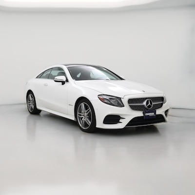 White 2018 Mercedes-Benz E400