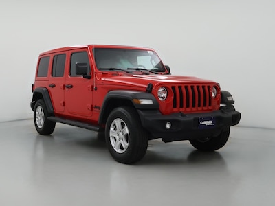 Red 2022 Jeep Wrangler Unlimited Sport S