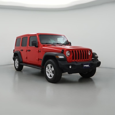 Red 2022 Jeep Wrangler Unlimited Sport S
