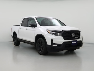 White 2023 Honda Ridgeline Black Edition