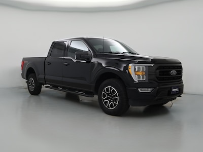 Black 2022 Ford F150 XLT