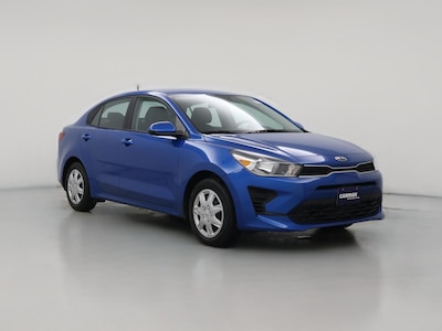 Blue 2021 Kia Rio S