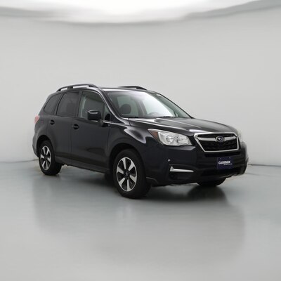 Black 2017 Subaru Forester 2.5I Premium