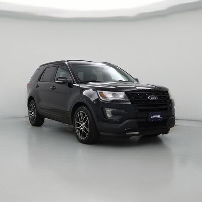 Black 2016 Ford Explorer Sport