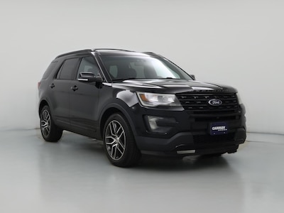 Black 2016 Ford Explorer Sport