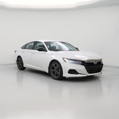 White 2022 Honda Accord Sport