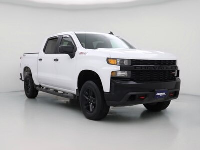White 2021 Chevrolet Silverado 1500 Custom Trail Boss