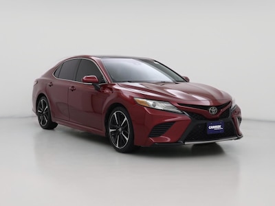 Red 2018 Toyota Camry XSE