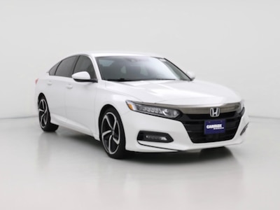White 2018 Honda Accord Sport