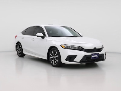 White 2023 Honda Civic EX