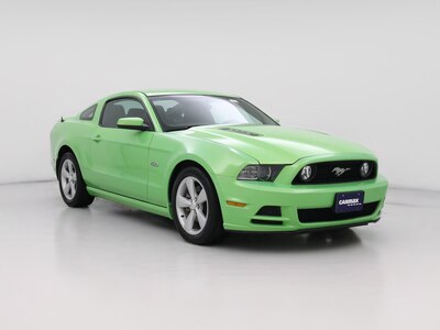 Green 2014 Ford Mustang GT