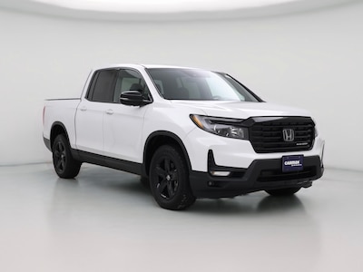 White 2023 Honda Ridgeline Black Edition