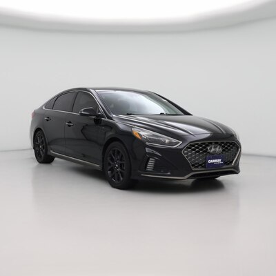 Black 2018 Hyundai Sonata Limited
