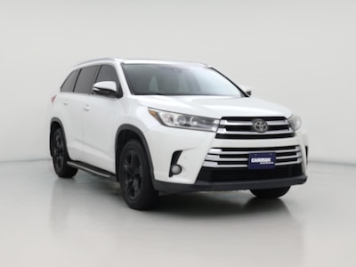 White 2017 Toyota Highlander Limited