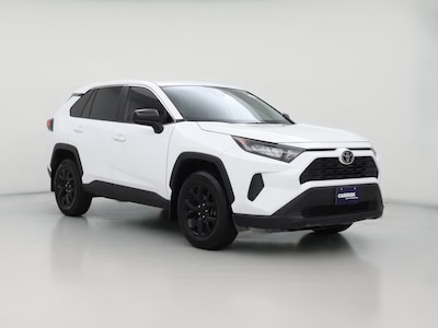 White 2022 Toyota RAV4 LE