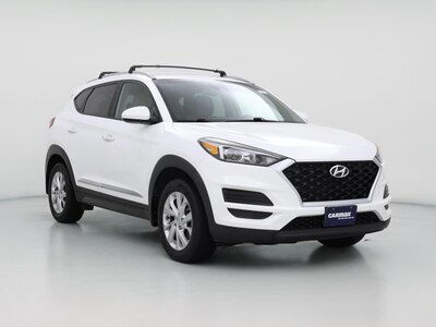 White 2021 Hyundai Tucson Value