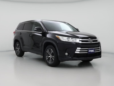 Black 2019 Toyota Highlander LE Plus