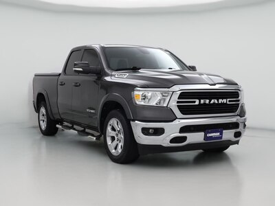 Gray 2021 Ram 1500 Lonestar