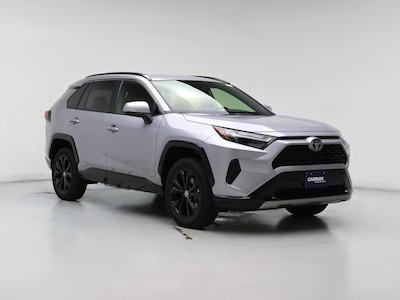 Silver 2023 Toyota RAV4 Hybrid SE