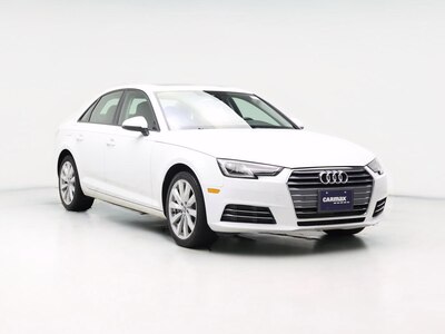 White 2017 Audi A4 Premium