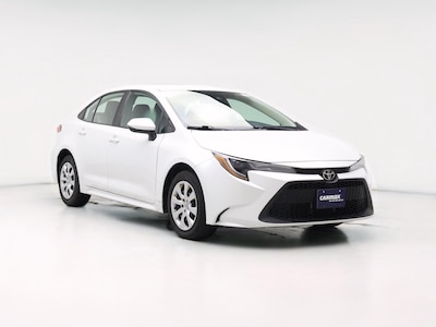 White 2022 Toyota Corolla LE