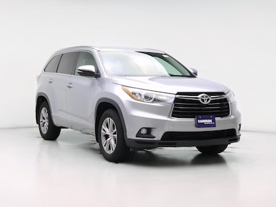 Silver 2015 Toyota Highlander XLE
