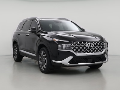 Black 2022 Hyundai Santa Fe Hybrid Limited