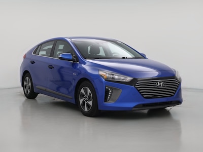 Blue 2017 Hyundai Ioniq Hybrid SEL
