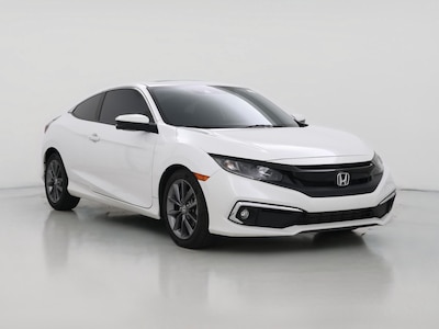 White 2020 Honda Civic EX