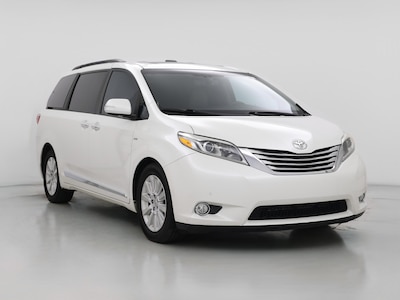 White 2016 Toyota Sienna Limited Premium