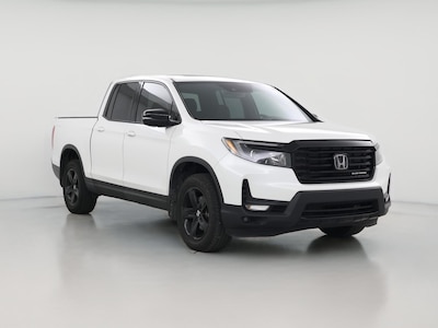 White 2023 Honda Ridgeline Black Edition