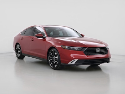 Red 2025 Honda Accord Hybrid Touring