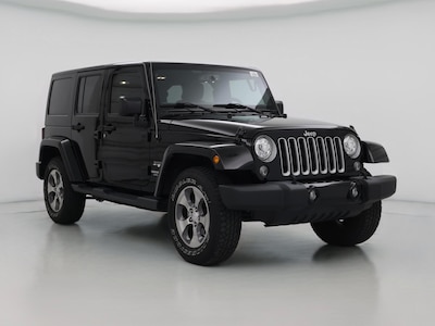 Black 2017 Jeep Wrangler Unlimited Sahara