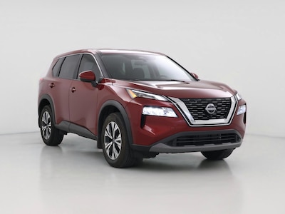 Red 2022 Nissan Rogue SV