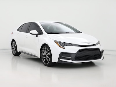 White 2022 Toyota Corolla SE