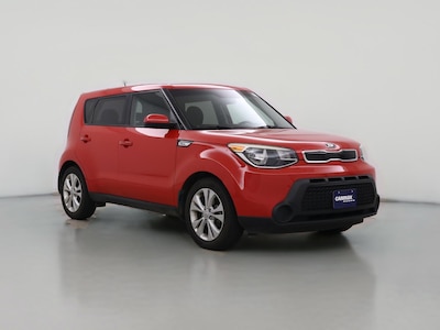 Red 2015 Kia Soul +
