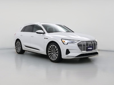 White 2019 Audi e-tron Prestige