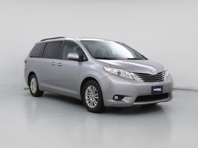 Silver 2015 Toyota Sienna XLE Premium